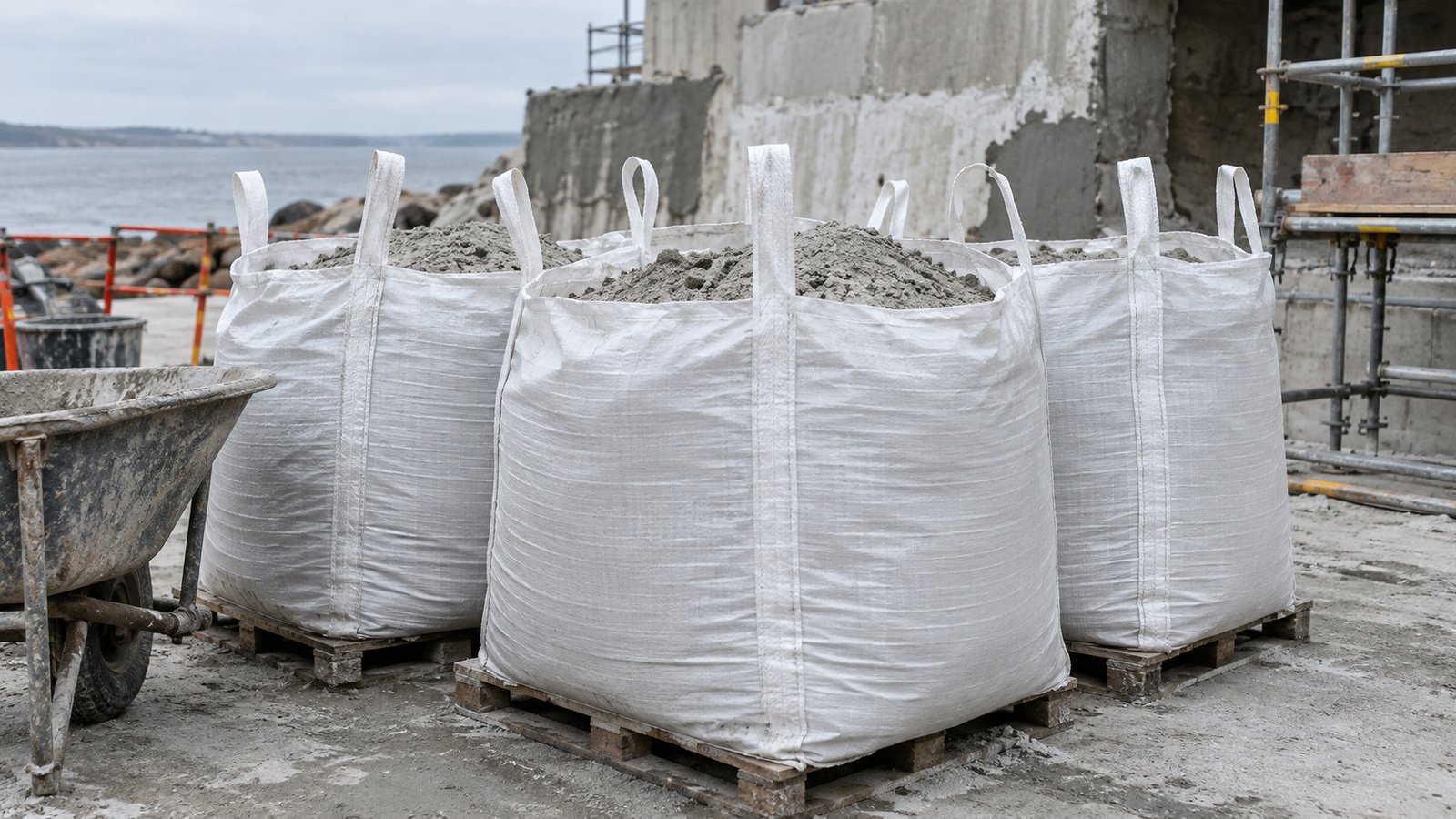 FIBC Bulk Bags for Concrete & Restoration