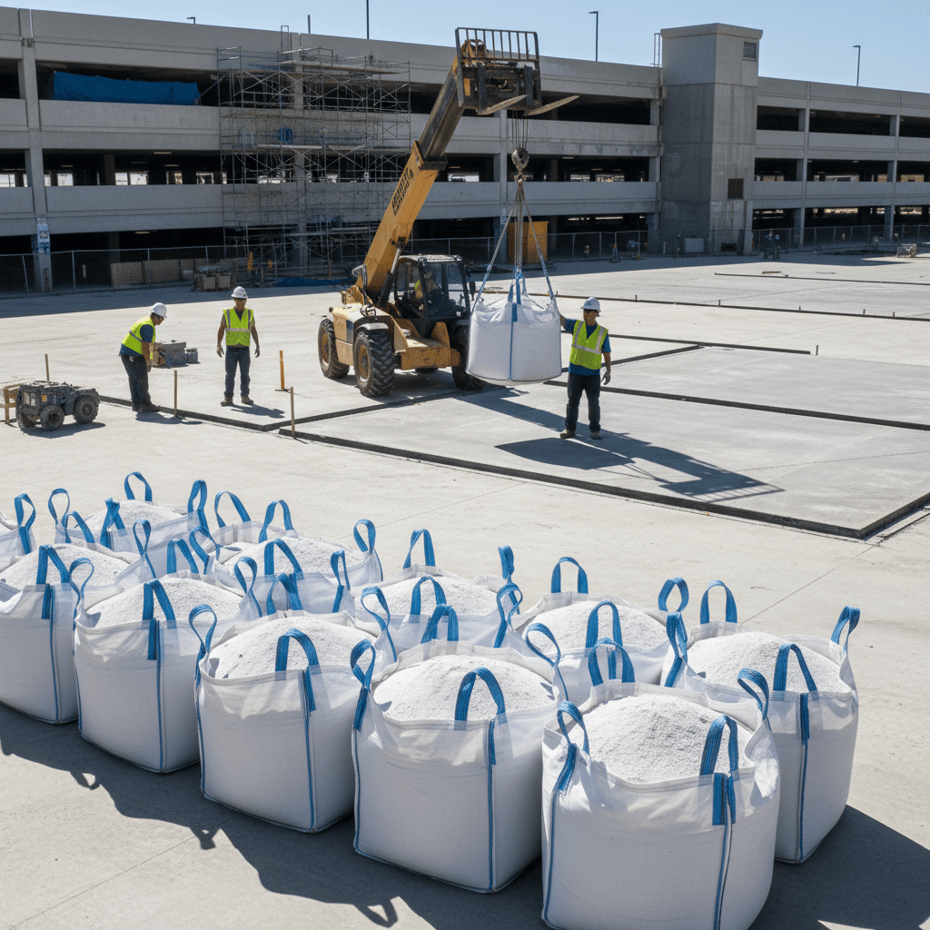 FIBC Bulk Bags for Concrete Restoration Projects