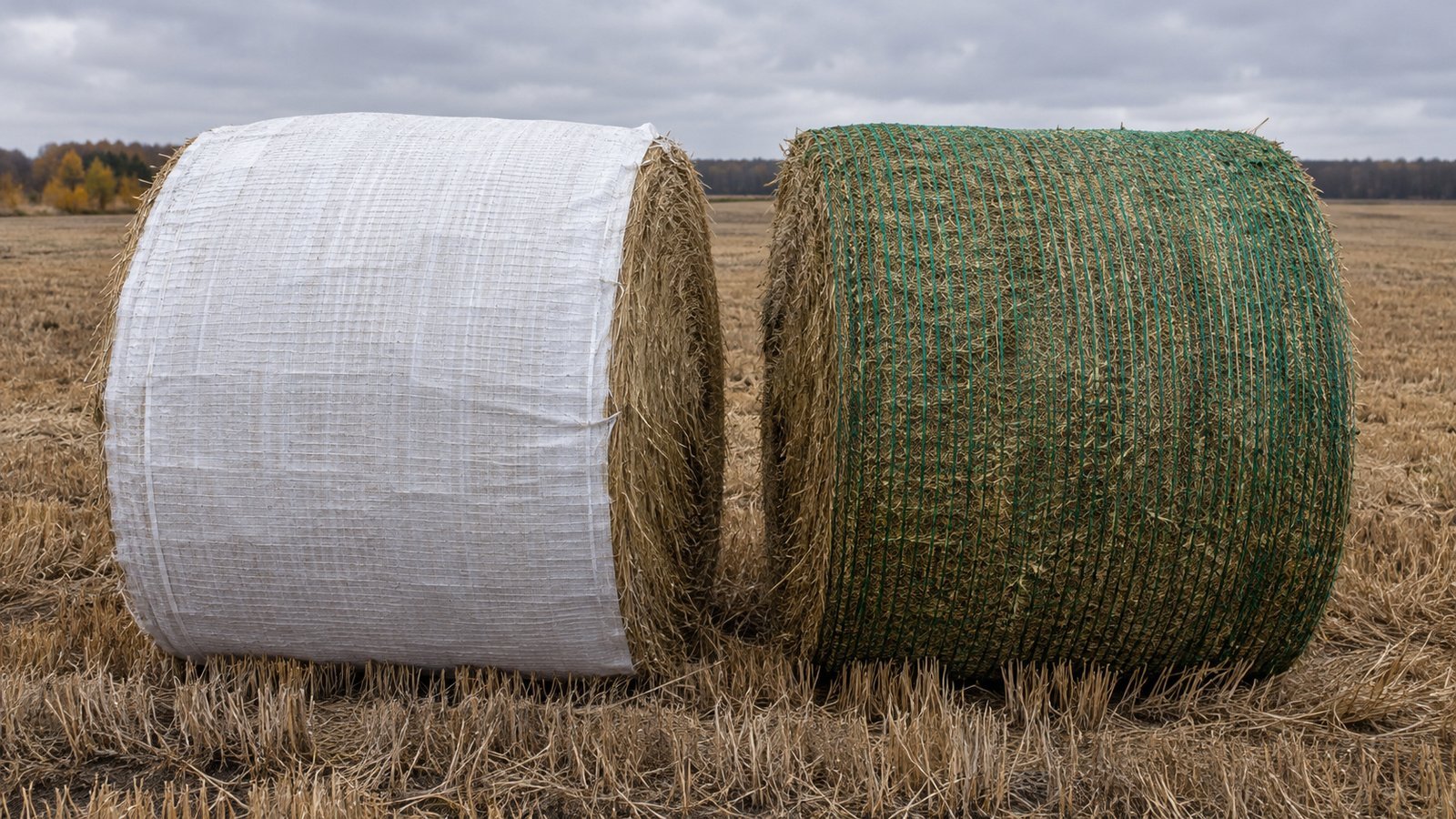PP Woven Bale Wrap vs Net Wrap