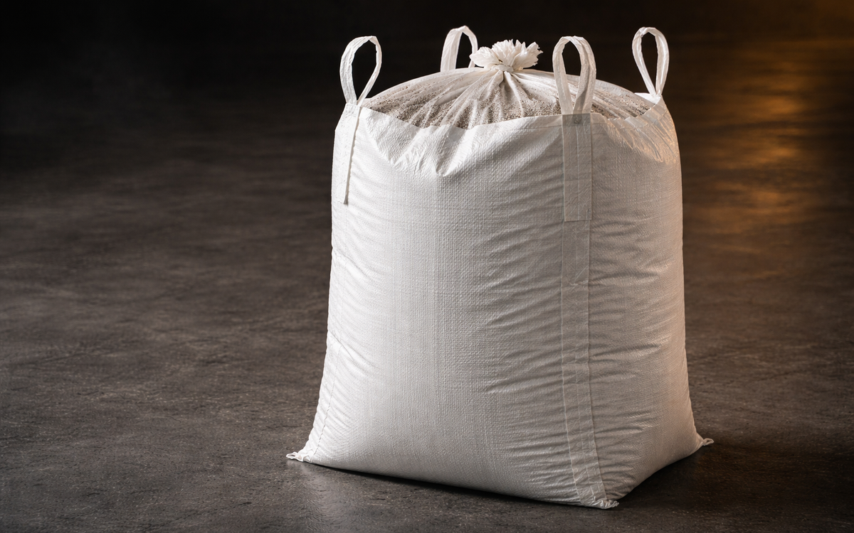 FIBC flexible intermediate bulk container — 500 to 2000 kg capacity bulk bags